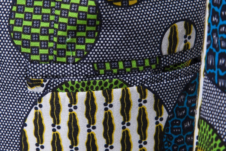 Herren Blazer mit einzigartigem afrikanischen Muster und modernem Schnitt Aliams