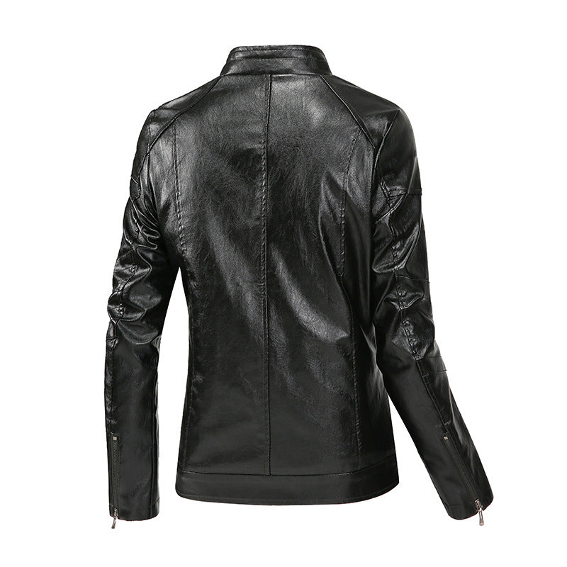 Herren Bikerjacke aus hochwertigem Leder Aliams