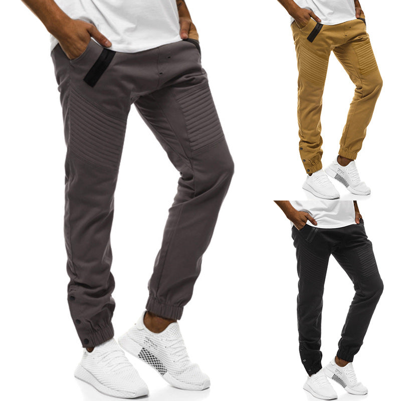 Herren sportliche Jogginghose mit modischen Details und komfortablem Schnitt Aliams