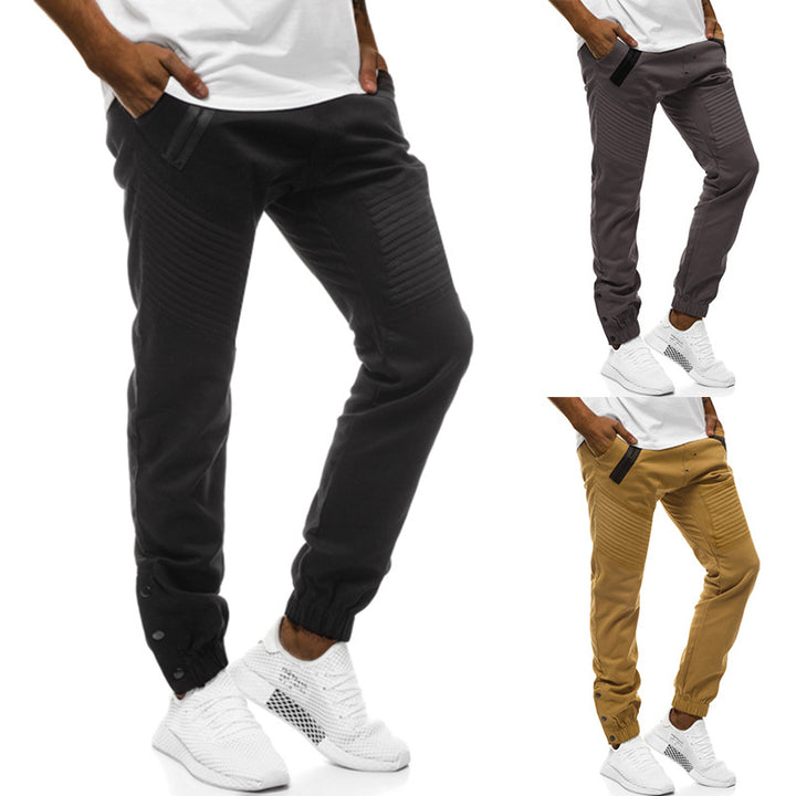 Herren sportliche Jogginghose mit modischen Details und komfortablem Schnitt Aliams