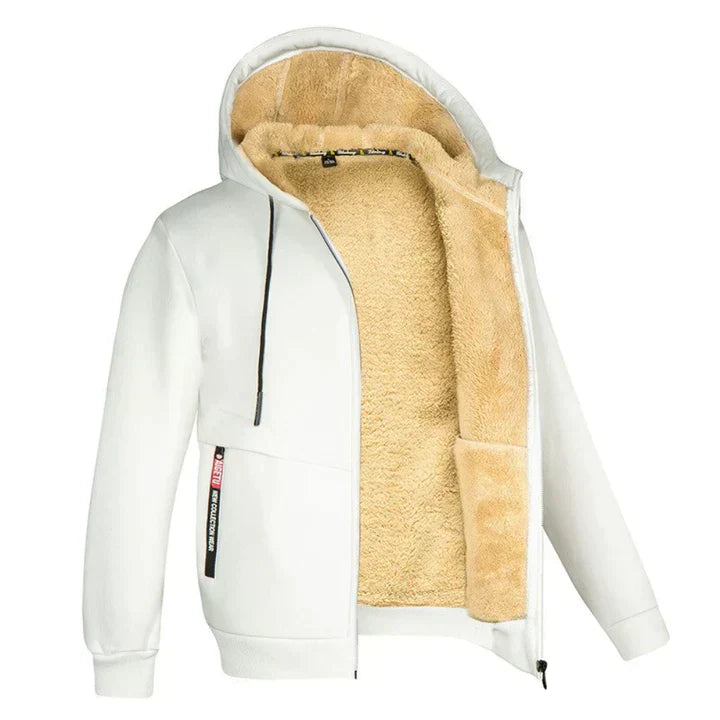 Aliams | Fleecegefütterter Zip-Hoodie