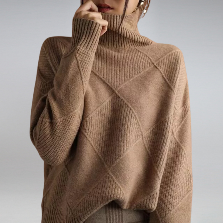 Aliams | Kaschmir Rollkragenpullover Pullover mit luxuriösem Touch und atmungsaktiver Wärme