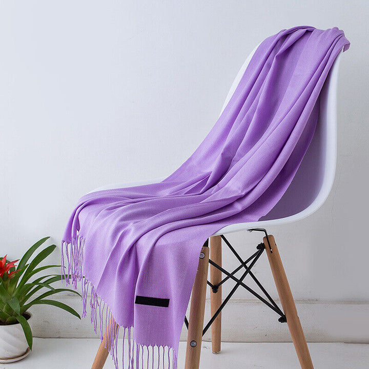 Eleganter Schal Für Damen Lang Und Stilvoll