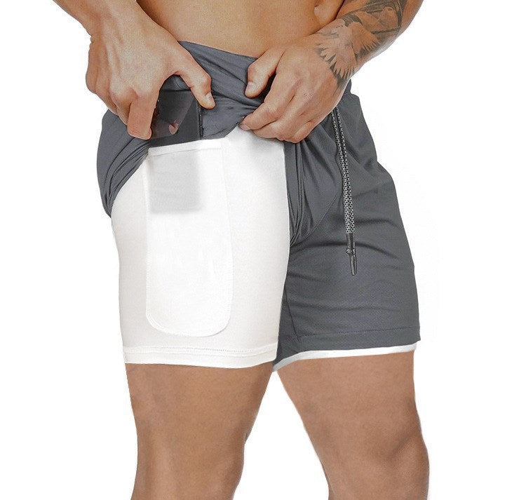 Herren Funktionsshorts mit integrierter Sicherheitsstasche Aliams