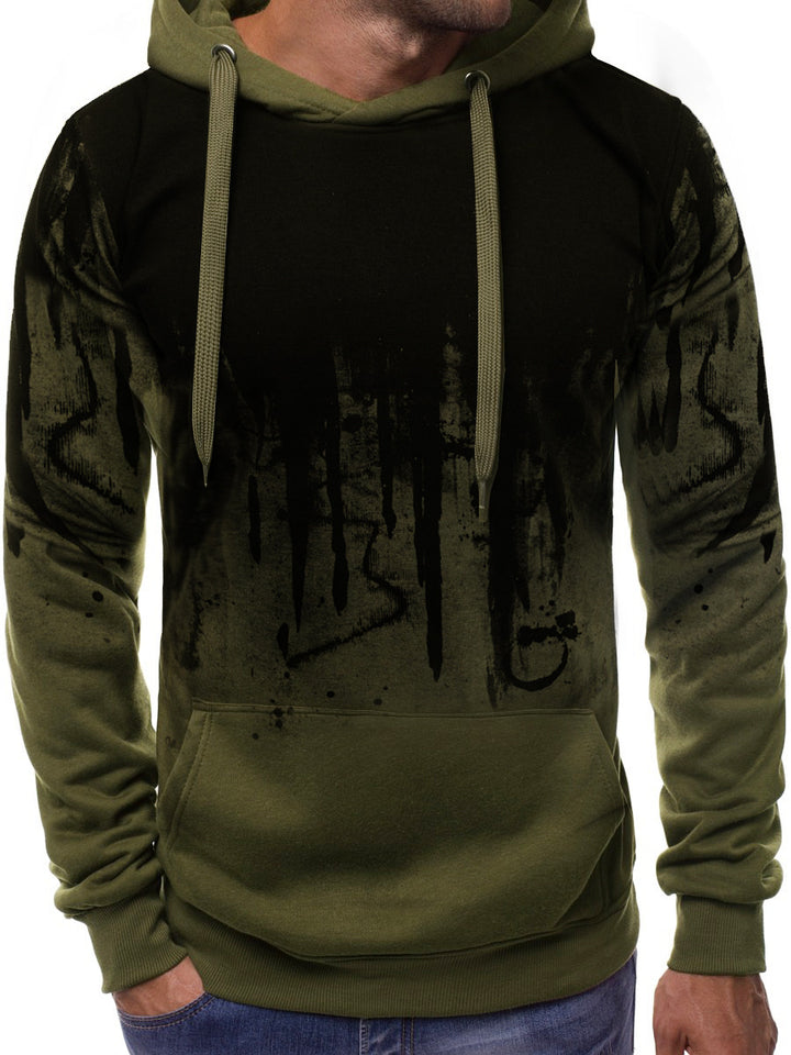 Herren Kapuzenpullover mit trendigem Graffiti-Design Aliams