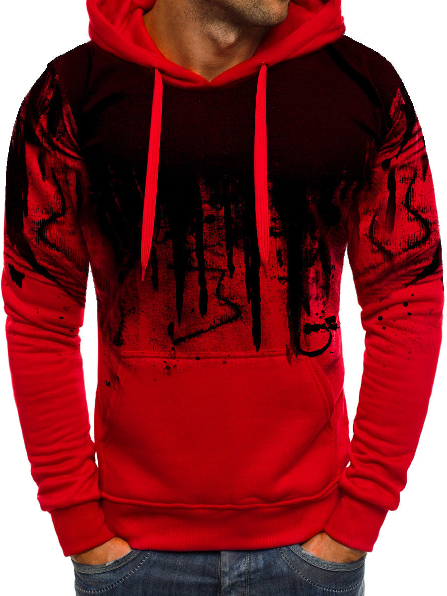 Herren Kapuzenpullover mit trendigem Graffiti-Design Aliams