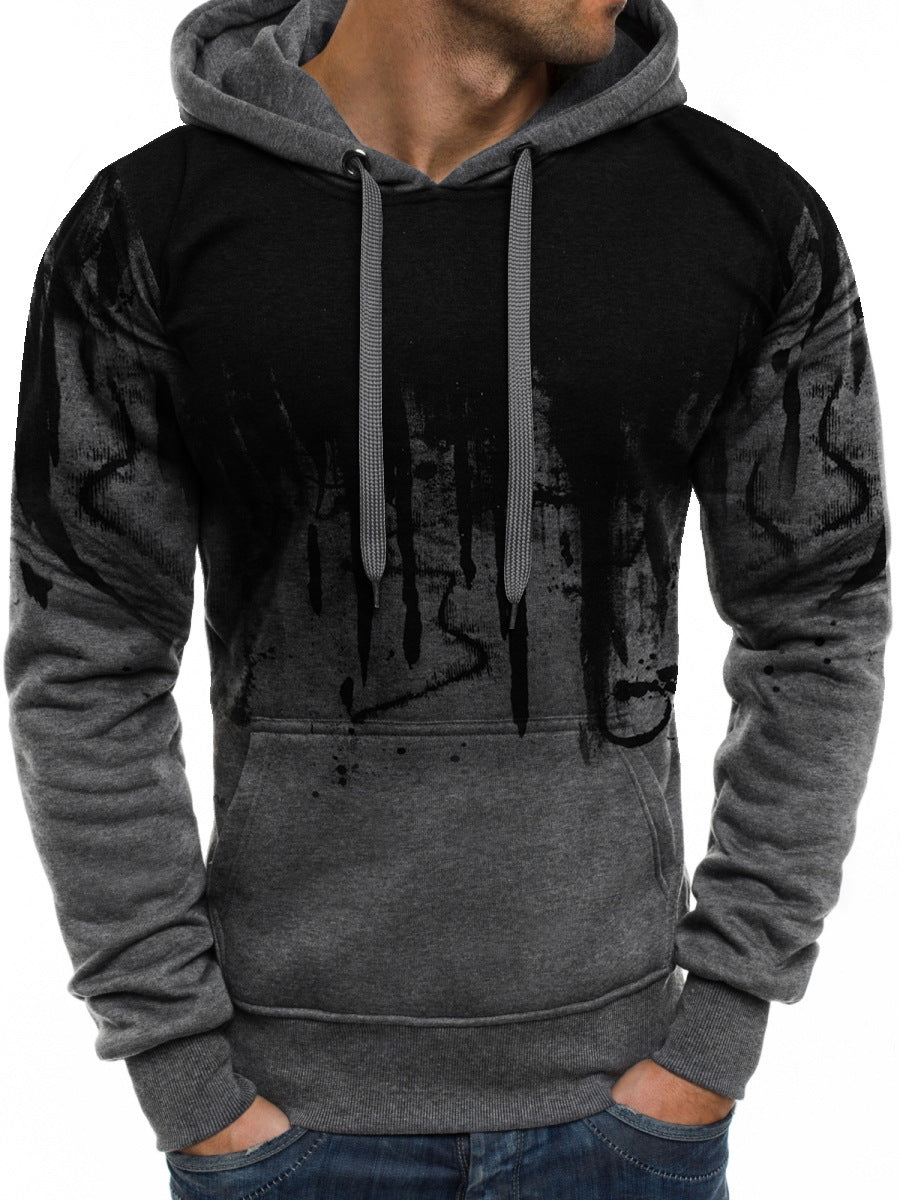 Herren Kapuzenpullover mit trendigem Graffiti-Design Aliams