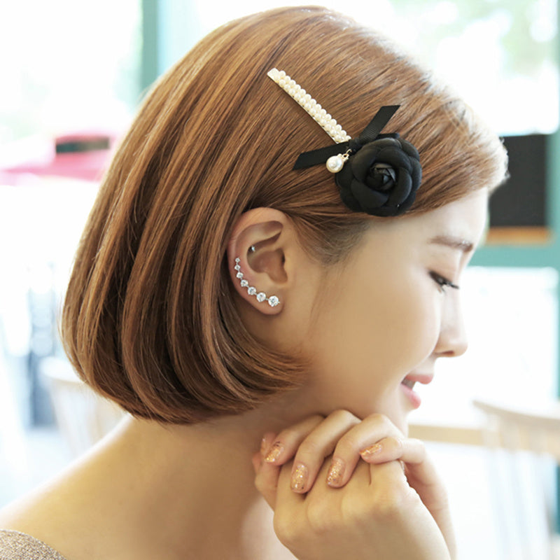 Aliams | Glamour Glänzender Zirkon 925 Sterling Silber Ohrring