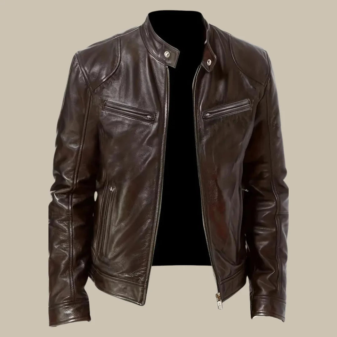 Herren Lederjacke Für Stil Und Komfort
