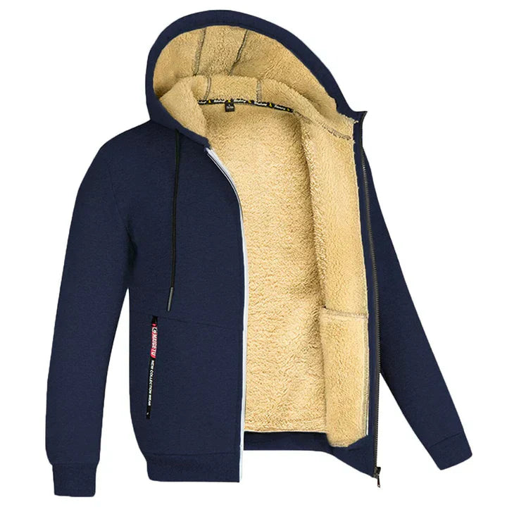 Aliams | Fleecegefütterter Zip-Hoodie