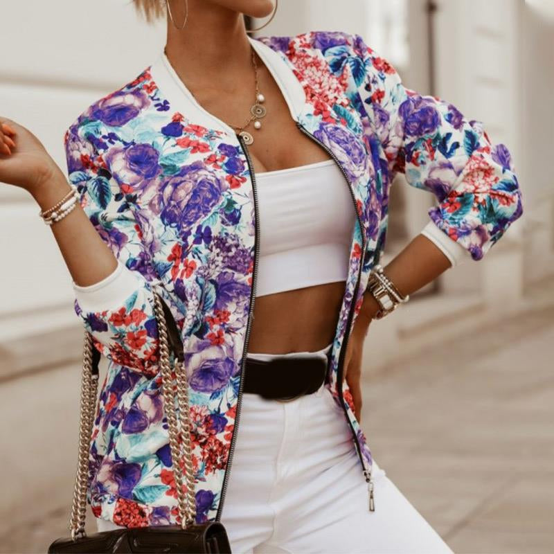 Aliams | Jacke Vintage Elegante Zwischenjacke für Frauen