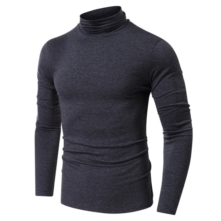 Herren Turtleneck-Shirt aus hochwertigem, elastischen Baumwollmix Aliams
