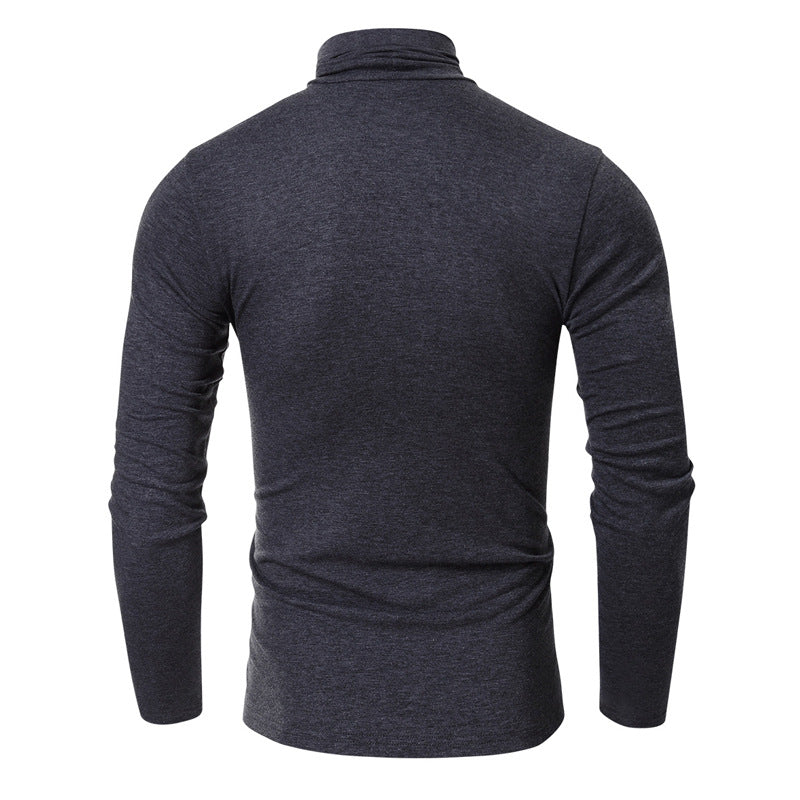 Herren Eleganter Rollkragenpullover aus hochwertigem Baumwollmix Aliams