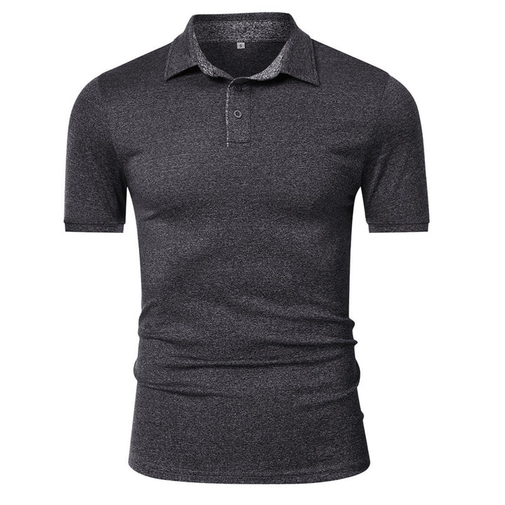 Herren Poloshirt mit modernem Rippendesign und atmungsaktiver Stofftechnologie Aliams