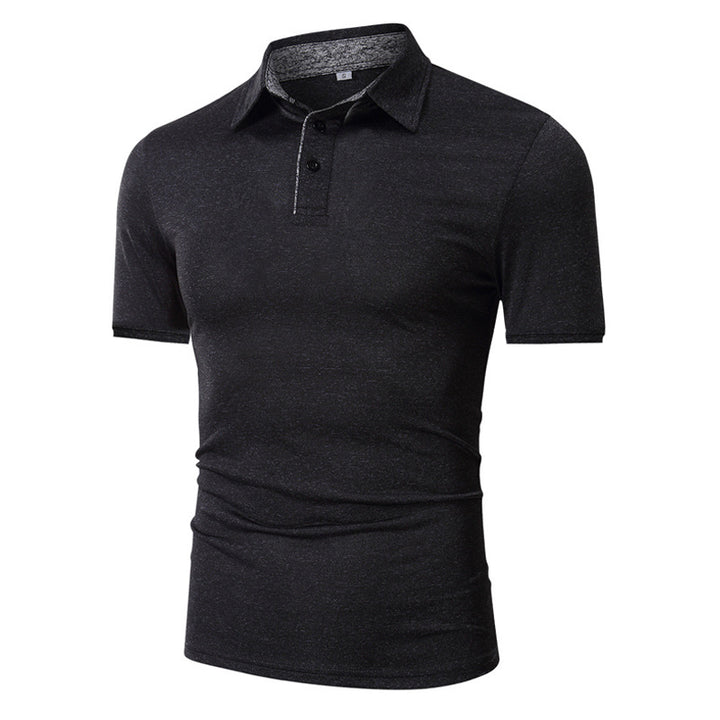 Herren Poloshirt mit modernem Rippendesign und atmungsaktiver Stofftechnologie Aliams