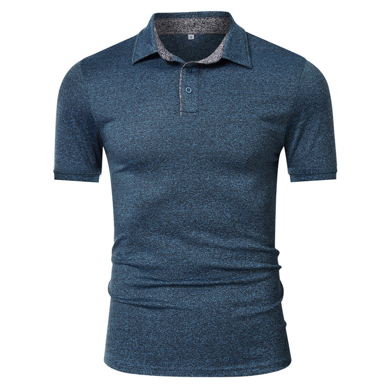 Herren Poloshirt mit modernem Rippendesign und atmungsaktiver Stofftechnologie Aliams