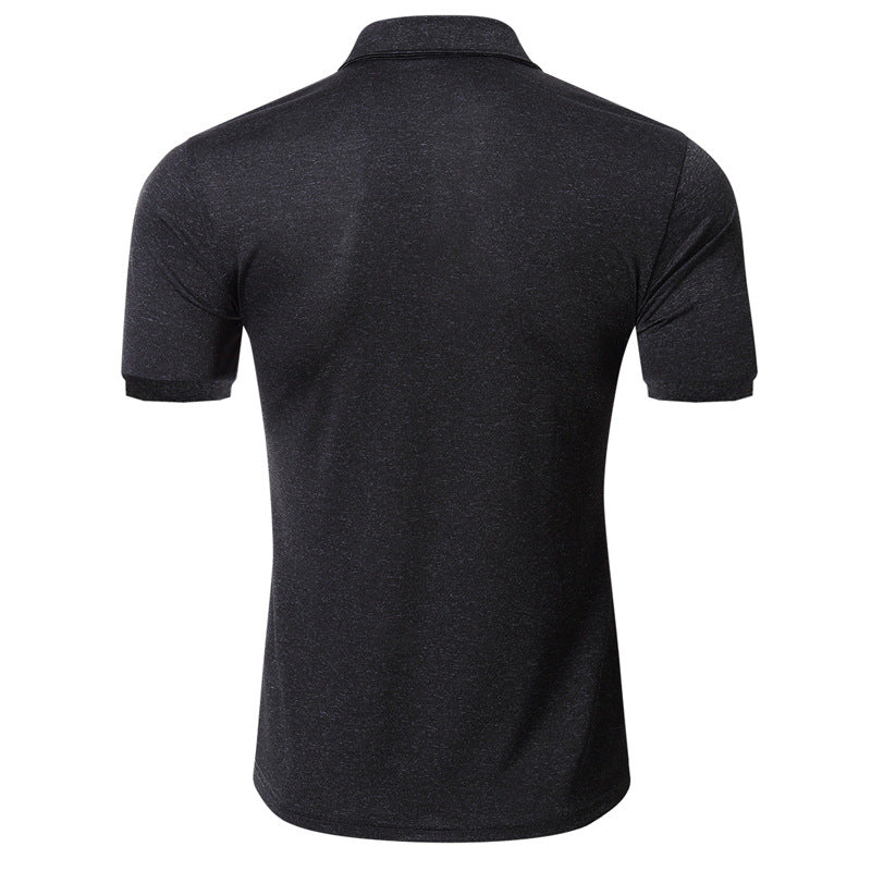 Herren Poloshirt mit modernem Rippendesign und atmungsaktiver Stofftechnologie Aliams