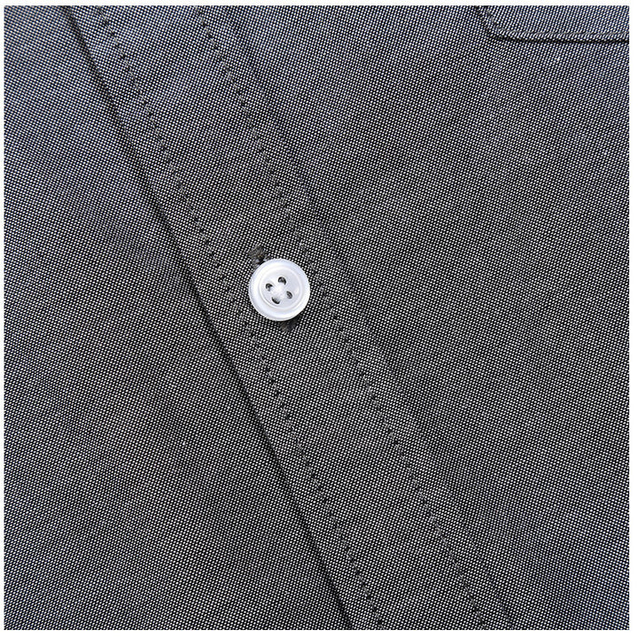 Herren Stilvolles Langarm-Hemd mit modernem Button-Down Kragen und Brusttasche Aliams