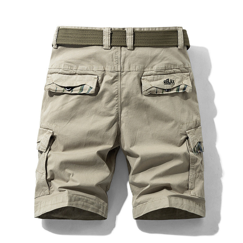 Herren Cargoshorts mit praktischen Seitentaschen und verstellbarem Bund Aliams