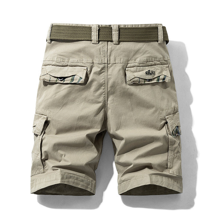 Herren Cargoshorts mit praktischen Seitentaschen und verstellbarem Bund Aliams