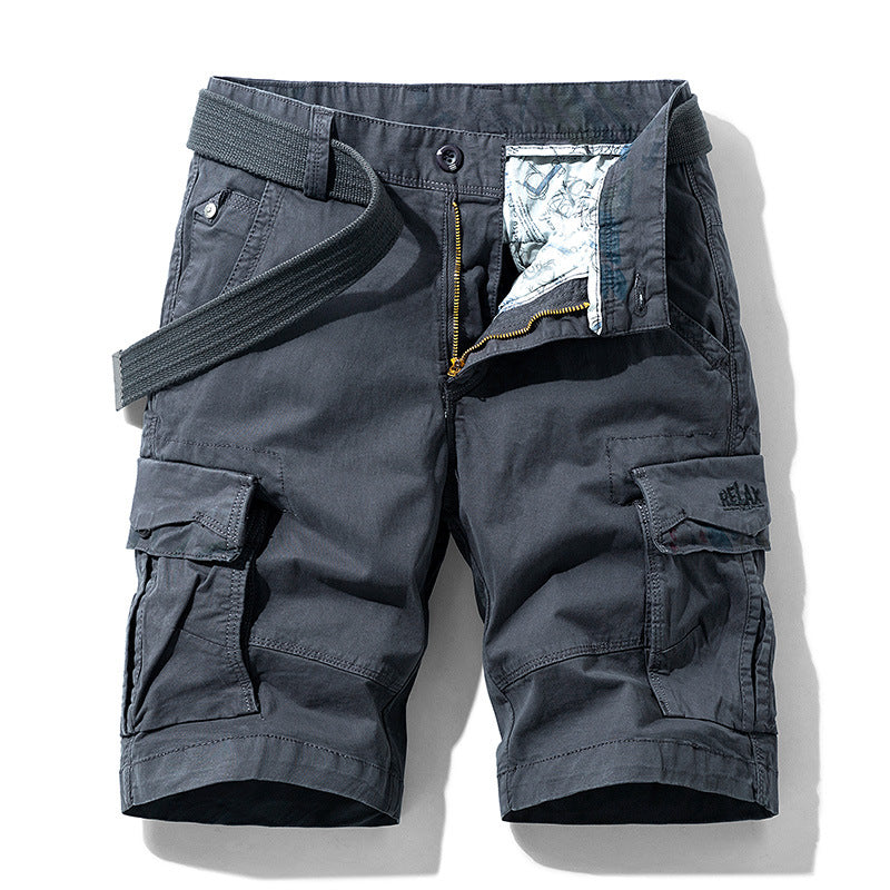 Herren Cargoshorts mit praktischen Seitentaschen und verstellbarem Bund Aliams