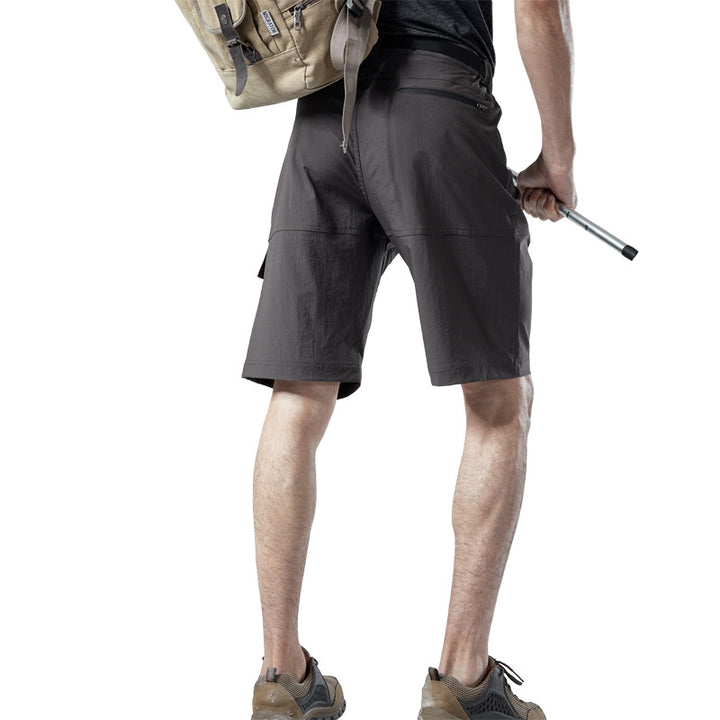 Herren Cargo-Shorts mit praktischen Taschen und verstellbarem Bund Aliams