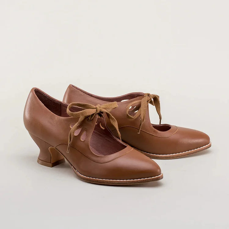 Aliams | Edwardianische Lederschuhe für Damen