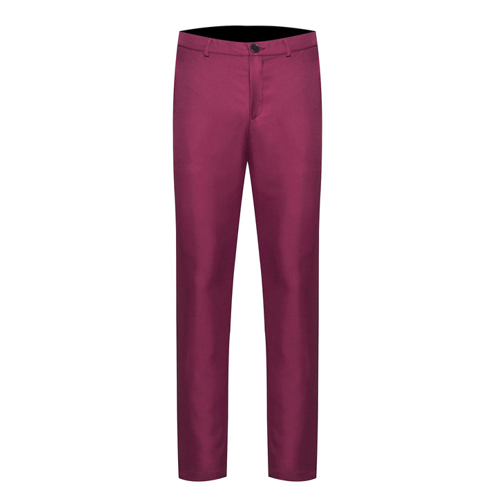 Herren elegante Chino-Hose mit schmalem Schnitt und atmungsaktivem Material Aliams