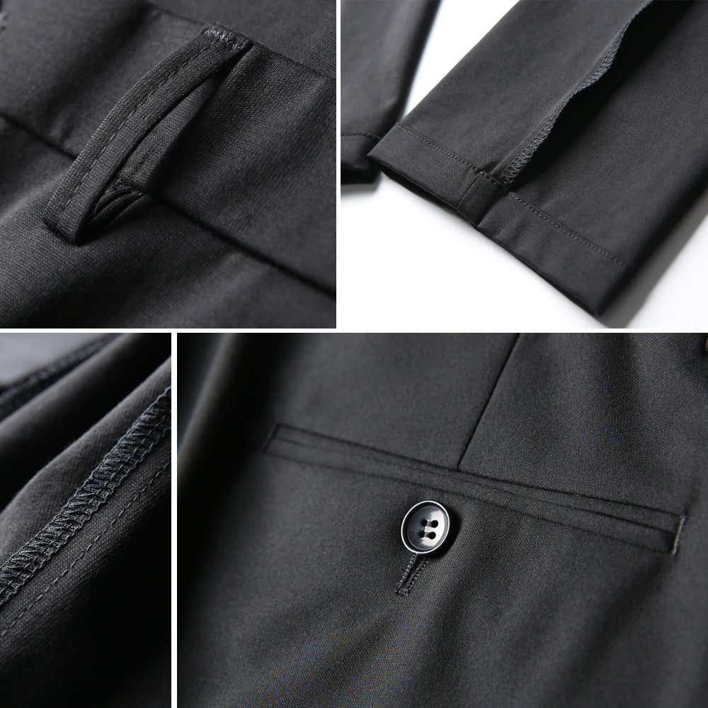 Herren Elegante Anzughose mit schmalem Schnitt und hochwertiger Verarbeitung Aliams