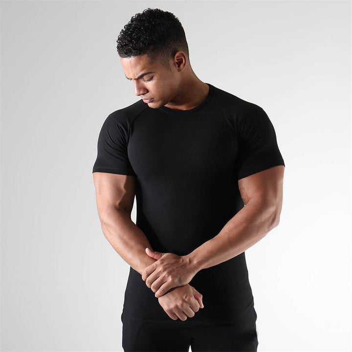 Herren Sportliches Kompressionsshirt Aliams