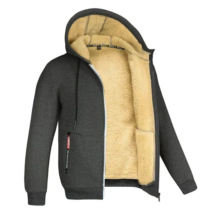 Aliams | Fleecegefütterter Zip-Hoodie