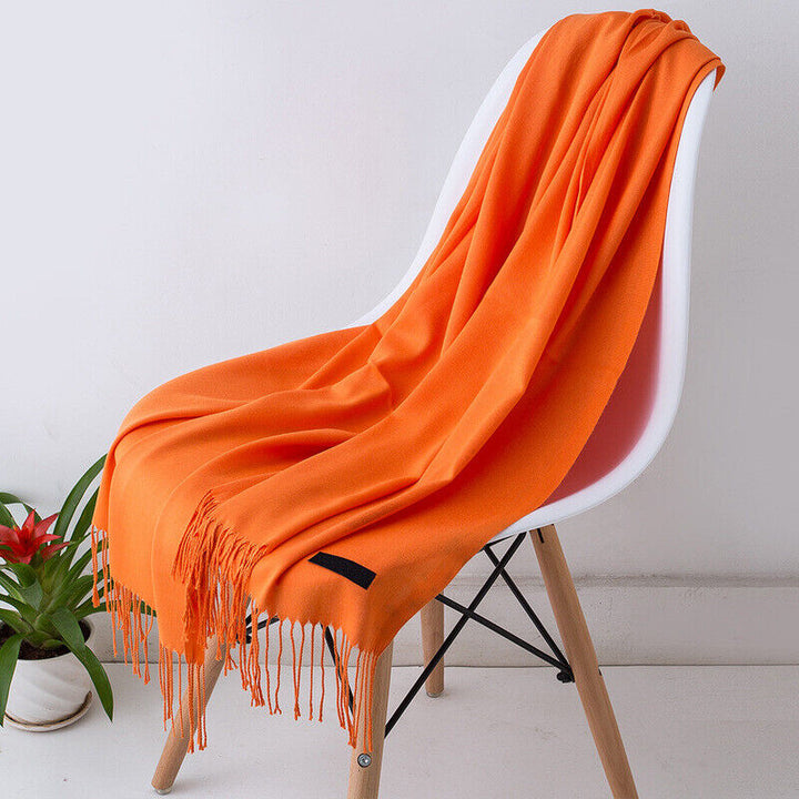 Eleganter Schal Für Damen Lang Und Stilvoll