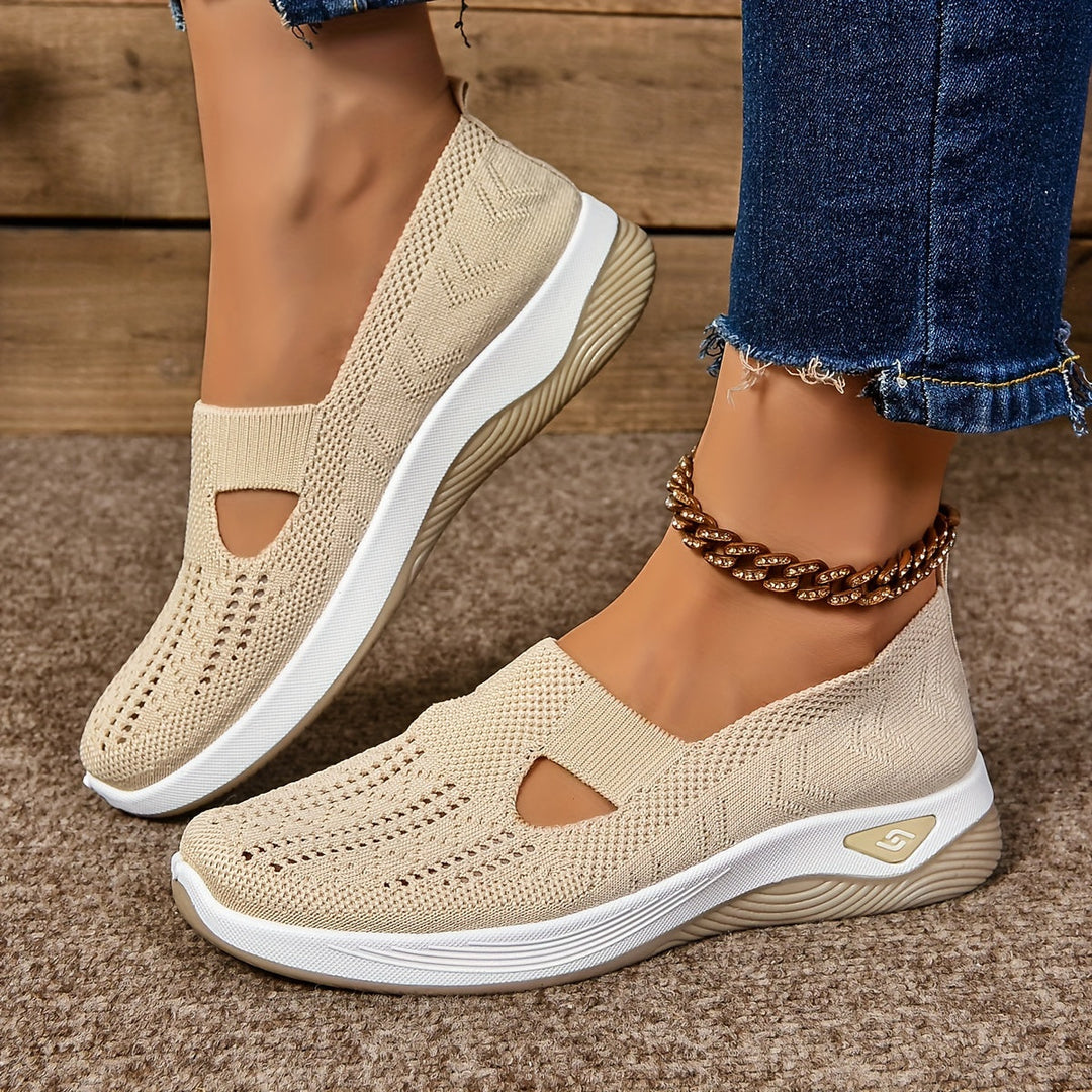 Aliams | Atmungsaktive Orthopädische Slip On Sneakers für Damen