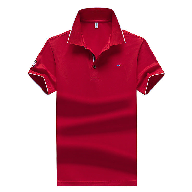 Herren atmungsaktives Kurzarm-Polohemd mit elegantem Design Aliams