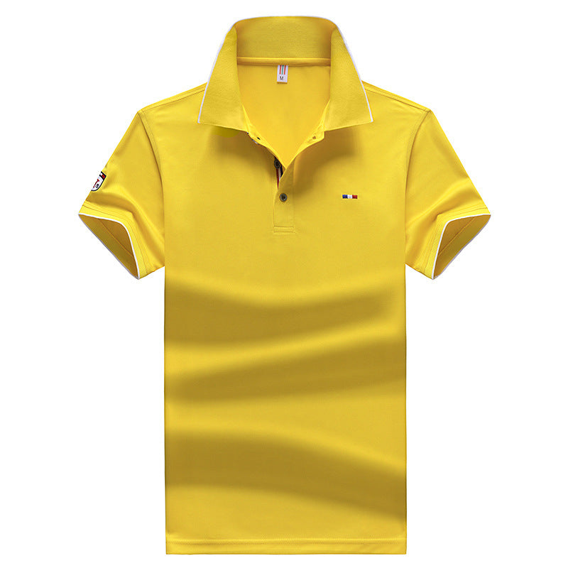 Herren atmungsaktives Kurzarm-Polohemd mit elegantem Design Aliams