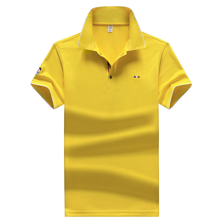 Herren atmungsaktives Kurzarm-Polohemd mit elegantem Design Aliams