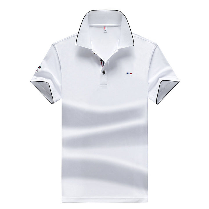 Herren atmungsaktives Kurzarm-Polohemd mit elegantem Design Aliams