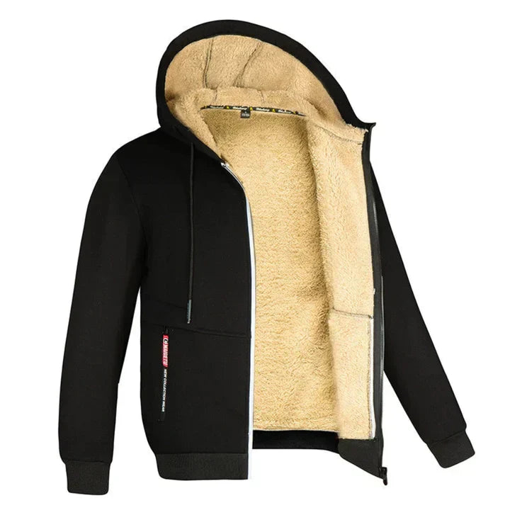 Aliams | Fleecegefütterter Zip-Hoodie