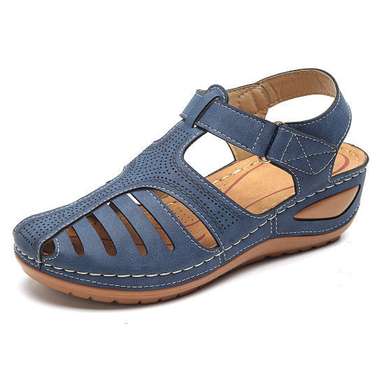 Orthopädische Vintage Gladiator Sandalen Für Damen