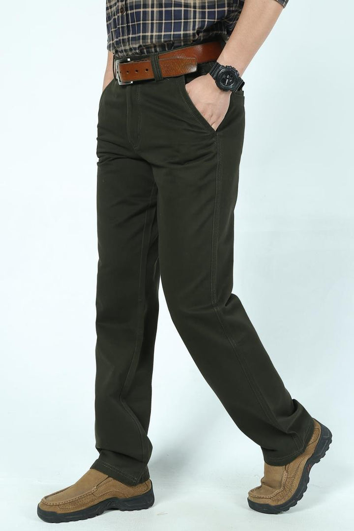 Herren Freizeithose mit geradem Schnitt und robusten Taschen Aliams