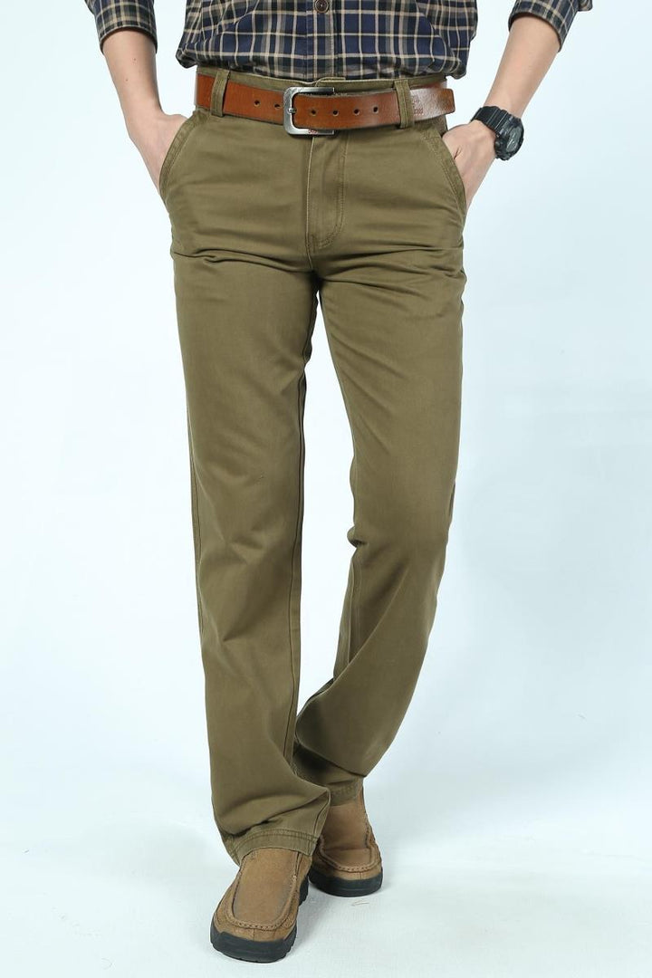 Herren Freizeithose mit geradem Schnitt und robusten Taschen Aliams