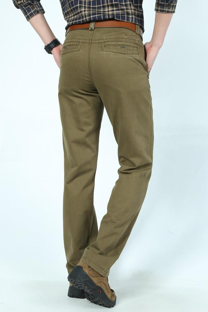 Herren Freizeithose mit geradem Schnitt und robusten Taschen Aliams