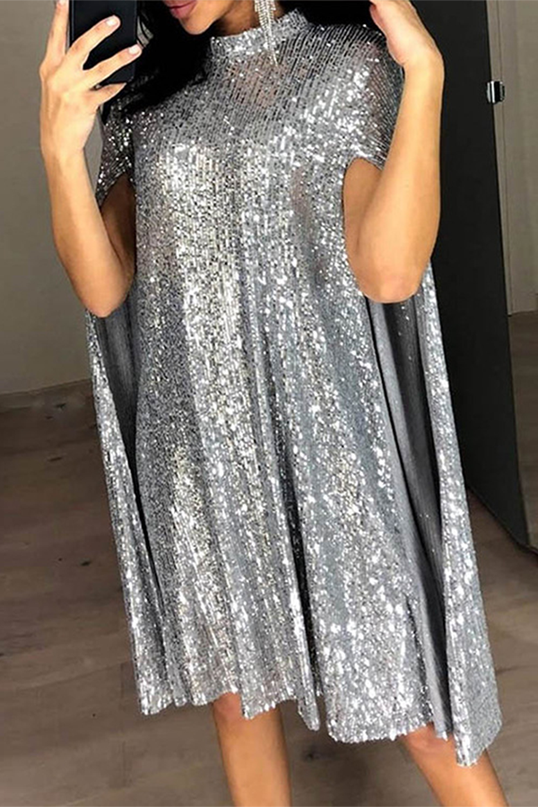 Aliams | Elegantes Patchwork-Kleid