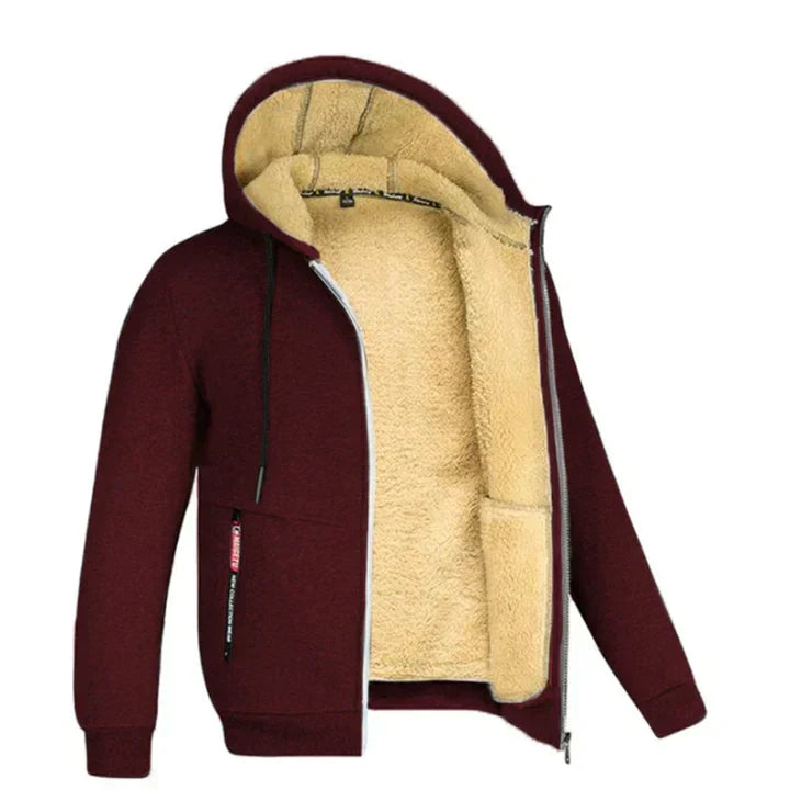 Aliams | Fleecegefütterter Zip-Hoodie