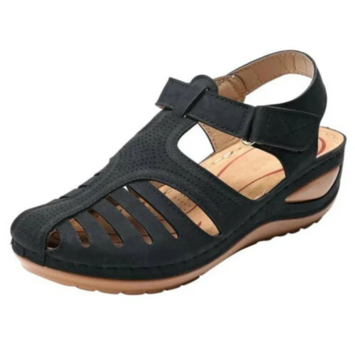 Orthopädische Vintage Gladiator Sandalen Für Damen