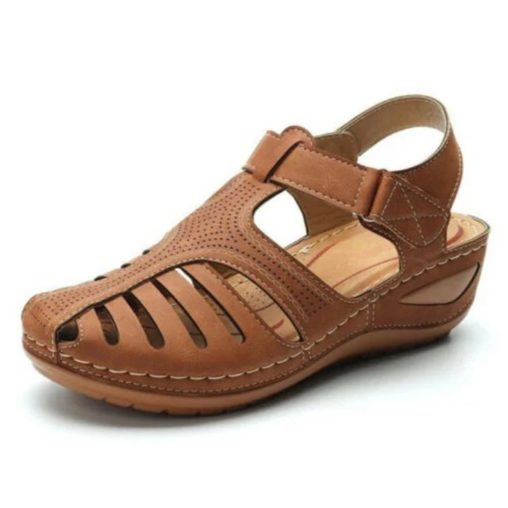 Orthopädische Vintage Gladiator Sandalen Für Damen