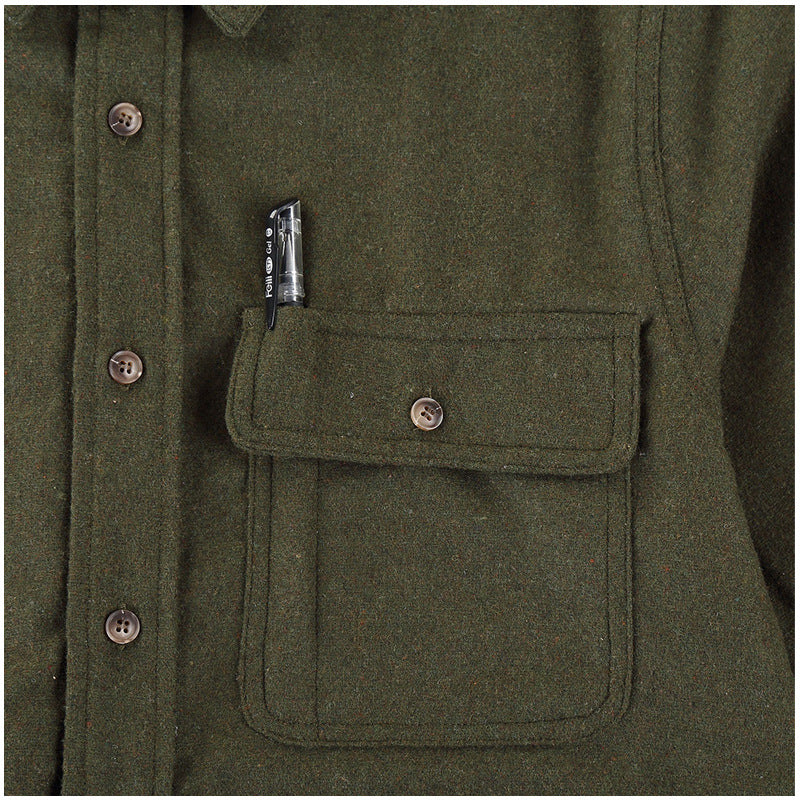 Herren Flanell Hemd mit Brusttasche Aliams