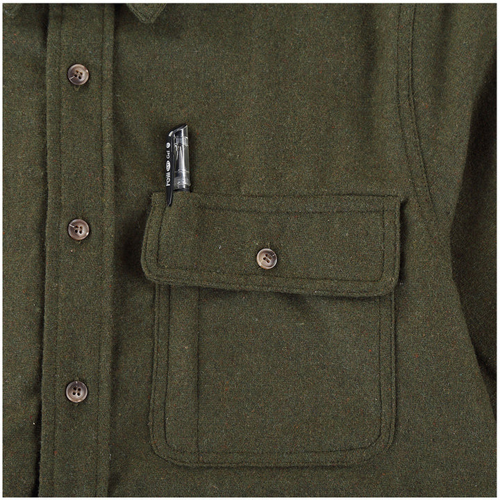 Herren Flanell Hemd mit Brusttasche Aliams