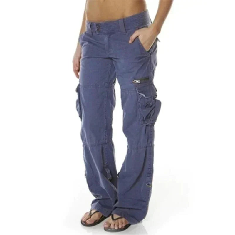 Aliams | Elegante Damen Cargo-Hose