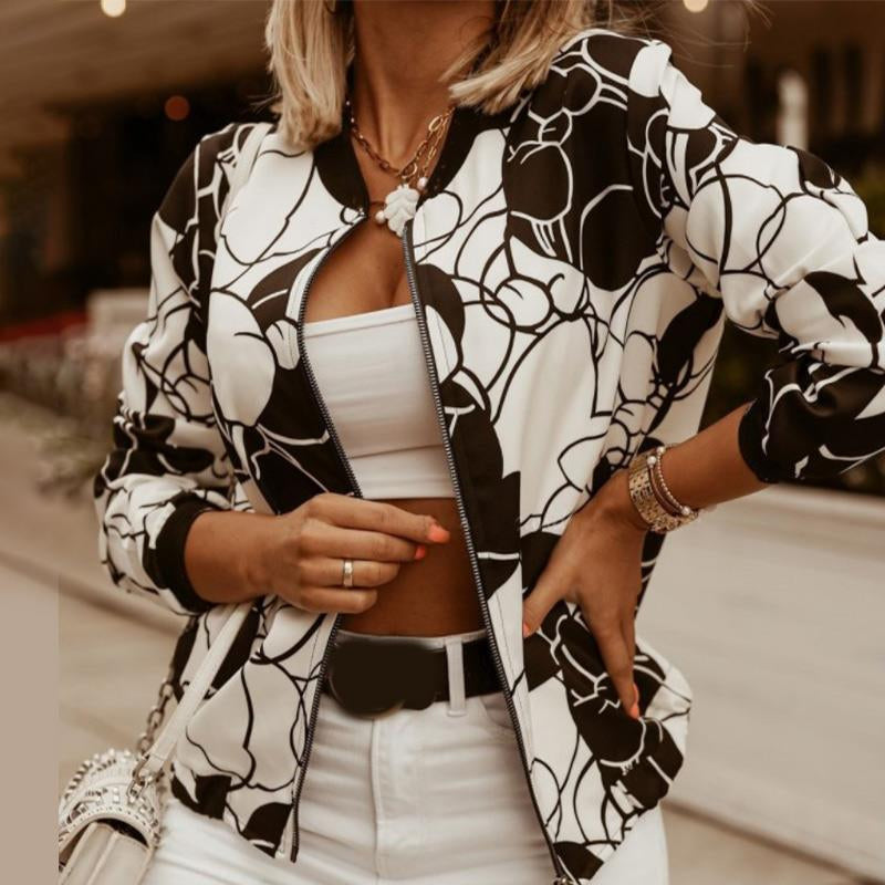 Aliams | Jacke Vintage Elegante Zwischenjacke für Frauen